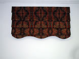 Hobbled Valance w/ Scallops