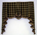 Scalloped Valance w/ Jabots